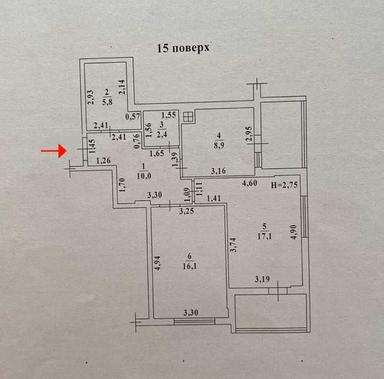 2-комнатная квартира по адресу ул. Левитана (площадь 71 м²) - Atlanta.ua - фото 44