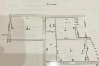 2-комнатная квартира по адресу ул. Бандеры Степана (площадь 82 м²) - Atlanta.ua - фото 16