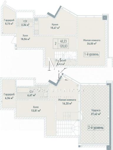 Многокомнатная квартира по адресу ул. Саперное Поле (площадь 326 м²) - Atlanta.ua - фото 29