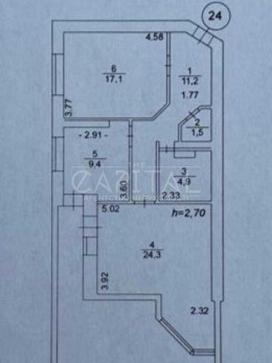 2-кімнатна квартира за адресою (площа 80 м²) - Atlanta.ua - фото 18