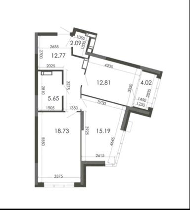 2-комнатная квартира по адресу (площадь 71 м²) - Atlanta.ua - фото 5