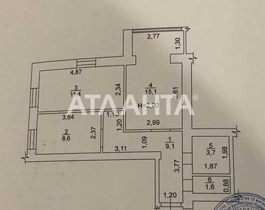2-rooms apartment apartment by the address (area 50 m²) - Atlanta.ua - photo 16