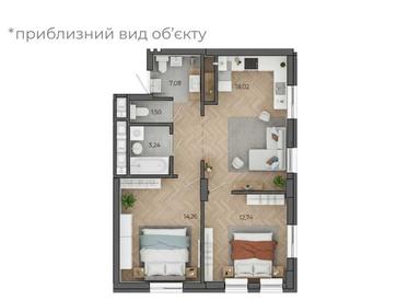 2-rooms apartment apartment by the address st. Sadovaya (area 56,8 m²) - Atlanta.ua - photo 27