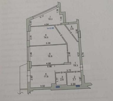 3-rooms apartment apartment by the address st. Fontanskaya dor Perekopskoy Divizii (area 77,7 m²) - Atlanta.ua - photo 20