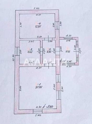 House by the address st. Ekonomichnaya Engelsa (area 70 m²) - Atlanta.ua - photo 18