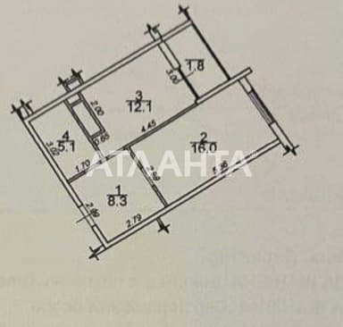1-кімнатна квартира за адресою вул. Швигіна ген. (площа 43,3 м²) - Atlanta.ua - фото 20