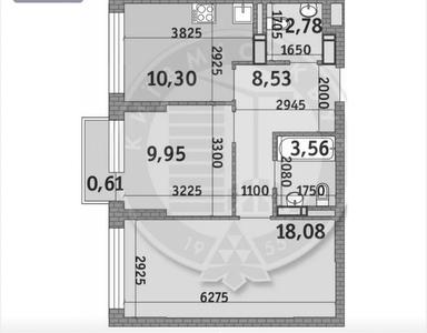 2-комнатная квартира по адресу ул. Братиславская (площадь 54,8 м²) - Atlanta.ua - фото 7