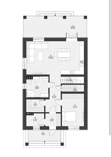 Будинок за адресою вул. Чорнобильська (площа 200 м²) - Atlanta.ua - фото 34