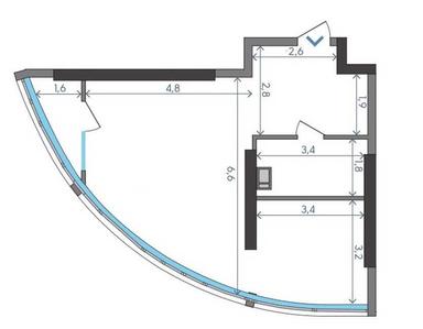 1-кімнатна квартира за адресою вул. Електриків (площа 52,2 м²) - Atlanta.ua - фото 8