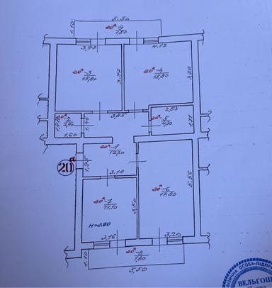 Багатокімнатна квартира за адресою Петефі Шандора пл. (площа 83 м²) - Atlanta.ua - фото 16