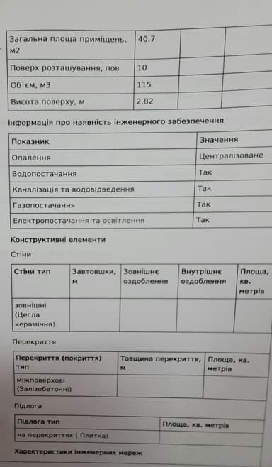 1-комнатная квартира по адресу ул. Кудрявская (площадь 40,7 м²) - Atlanta.ua - imageAlt 46
