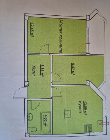 2-кімнатна квартира за адресою вул. Маріїнська (площа 46,6 м²) - Atlanta.ua - фото 16