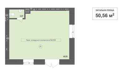 Комерційна нерухомість за адресою вул. Заболотного ак. (площа 50,6 м²) - Atlanta.ua - фото 26