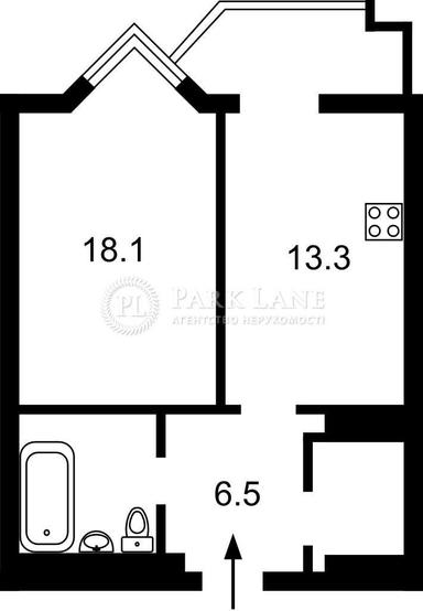 1-комнатная квартира по адресу ул. Шолуденка (площадь 47 м²) - Atlanta.ua - фото 14