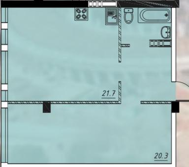 2-комнатная квартира по адресу ул. Инглези (площадь 52 м²) - Atlanta.ua - фото 16