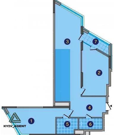 3-комнатная квартира по адресу ул. Заречная (площадь 106 м²) - Atlanta.ua - фото 8