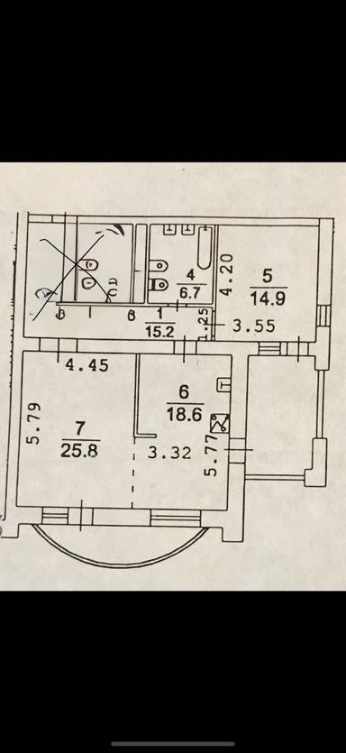 3-комнатная квартира по адресу ул. Лукьяненко Левка(Тимошенко) (площадь 95 м²) - Atlanta.ua - фото 14