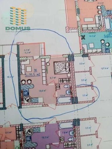 1-комнатная квартира по адресу Свободы пр. (площадь 35,5 м²) - Atlanta.ua - фото 15