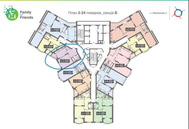 1-комнатная квартира по адресу (площадь 47,6 м²) - Atlanta.ua - фото 14