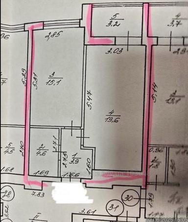 1-комнатная квартира по адресу Очеретяная ул. (площадь 46 м²) - Atlanta.ua - фото 22