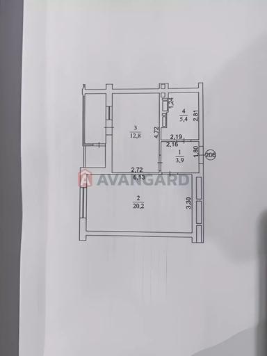 1-комнатная квартира по адресу ул. Ивана Выговского (площадь 47 м²) - Atlanta.ua - фото 16