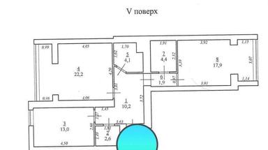 2-комнатная квартира по адресу ул. Бреуса (площадь 76 м²) - Atlanta.ua - фото 14