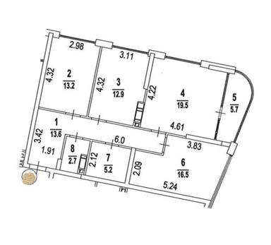 3-rooms apartment apartment by the address (area 90 m²) - Atlanta.ua - photo 48