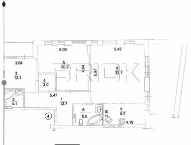 3-кімнатна квартира за адресою вул. Болсунівська (площа 108,6 м²) - Atlanta.ua - фото 32