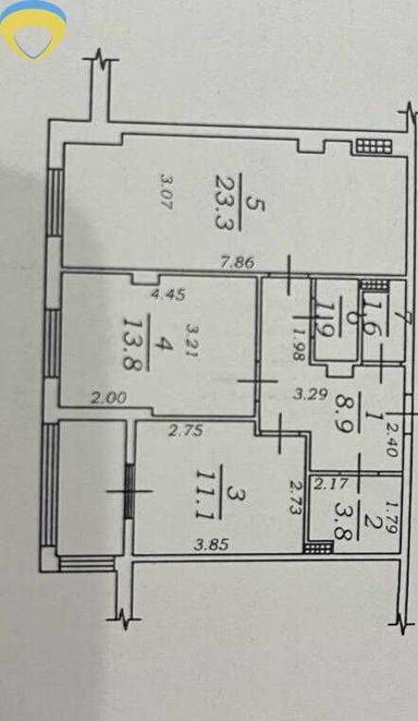 2-rooms apartment apartment by the address st. Protsenko (area 69 m²) - Atlanta.ua - photo 20