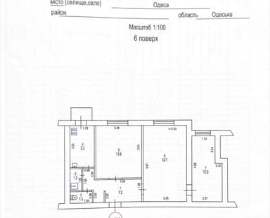 3-rooms apartment apartment by the address st. Sportivnaya (area 58 m²) - Atlanta.ua - фото 36