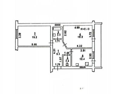 2-комнатная квартира по адресу ул. Танкистов (площадь 67 м²) - Atlanta.ua - фото 14