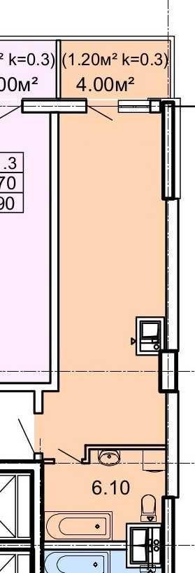 1-комнатная квартира по адресу Куликово поле пл. (площадь 30 м²) - Atlanta.ua - фото 28