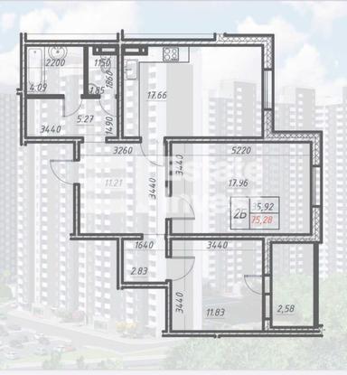 2-кімнатна квартира за адресою вул. Коноплянська (площа 75 м²) - Atlanta.ua - фото 24
