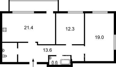 2-rooms apartment apartment by the address st. Bulvar Lesi Ukrainki (area 81 m²) - Atlanta.ua - photo 42