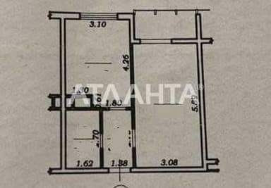 1-room apartment apartment by the address (area 42,1 m²) - Atlanta.ua - фото 26