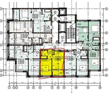 1-комнатная квартира по адресу ул. Пригородная (площадь 40,6 м²) - Atlanta.ua - фото 26