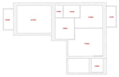 2-комнатная квартира по адресу Космонавтов просп. (площадь 71,1 м²) - Atlanta.ua - фото 48