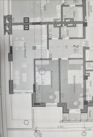 2-кімнатна квартира за адресою вул. Капеланська (площа 82 м²) - Atlanta.ua - фото 32