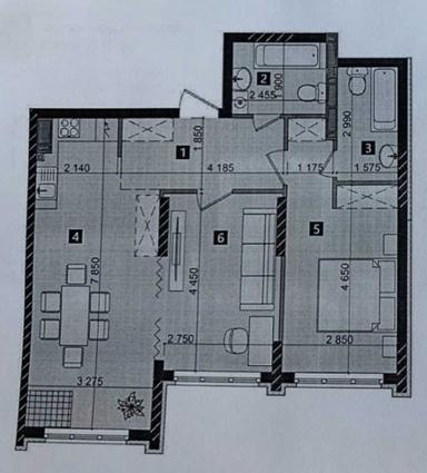 2-кімнатна квартира за адресою (площа 67 м²) - Atlanta.ua - фото 9