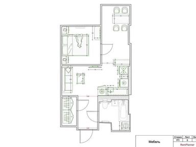 2-кімнатна квартира за адресою вул. Чорнобильська (площа 40 м²) - Atlanta.ua - фото 26