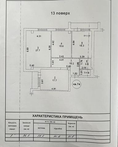 3-rooms apartment apartment by the address st. Kulikovo pole pl Oktyabrskoy revolyutsii pl (area 96,5 m²) - Atlanta.ua - photo 28