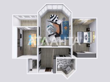 2-комнатная квартира по адресу ул. Приморская (площадь 77 м²) - Atlanta.ua - фото 26