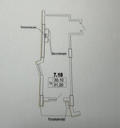 1-room apartment apartment by the address st. Kulikovo pole pl Oktyabrskoy revolyutsii pl (area 31 m²) - Atlanta.ua - photo 22