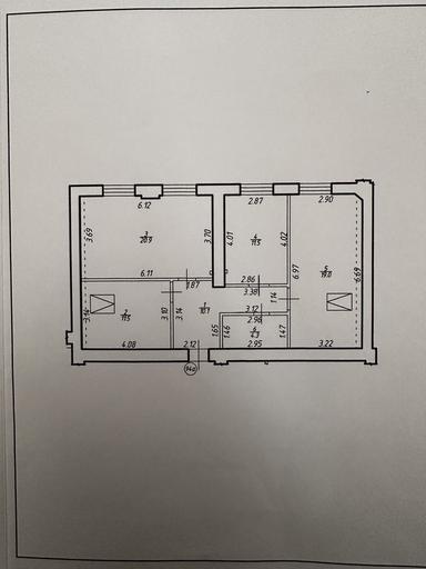 3-кімнатна квартира за адресою (площа 82 м²) - Atlanta.ua - фото 2