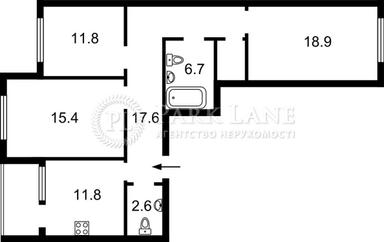 3-rooms apartment apartment by the address st. Ul Tiraspolskaya (area 91 m²) - Atlanta.ua - photo 14