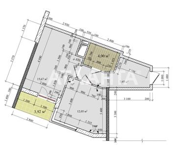 1-room apartment apartment by the address st. Krasnova (area 42 m²) - Atlanta.ua - photo 24