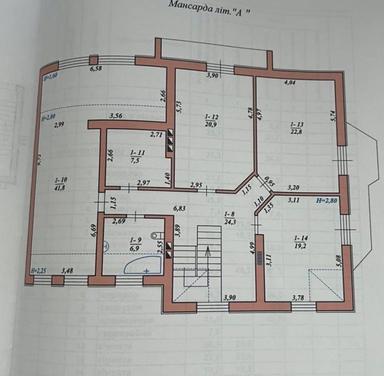 Будинок за адресою вул. Капеланська (площа 295,5 м²) - Atlanta.ua - фото 35