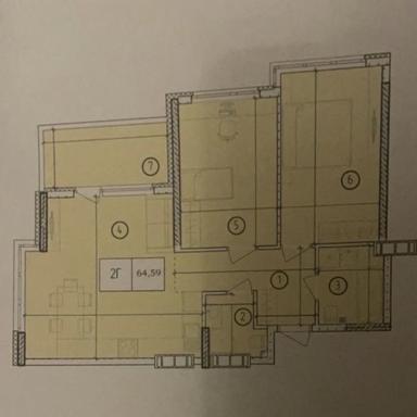 3-rooms apartment apartment by the address (area 72 m²) - Atlanta.ua - photo 9