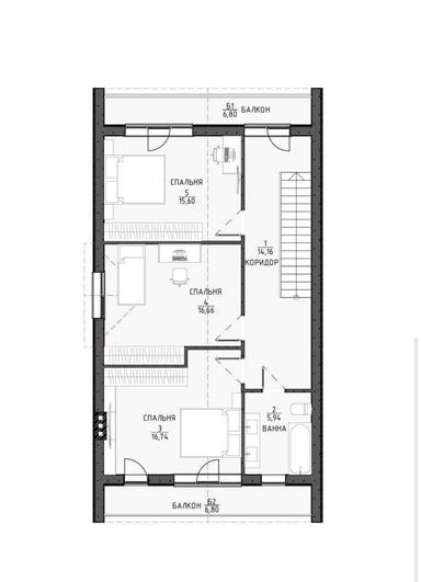 House by the address st. Sergeya Kolosa (area 185 m²) - Atlanta.ua - photo 32