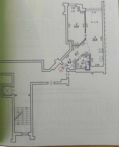 1-кімнатна квартира за адресою вул. Карла Мікльоша (площа 51,5 м²) - Atlanta.ua - фото 40